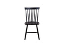 Trulinea Set of 2 Side Chairs, Black Alpine