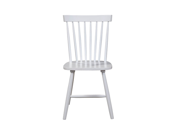 Trulinea Set of 2 Side Chairs, White Alpine