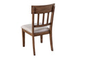 Kensington Set of 2 Side Chairs, Brown Alpine