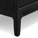 Britney Server with 3 Drawers & 2 Doors, Vintage Black Alpine