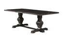 Shasta 88" Rectangular Dining Table, Vintage Black Alpine