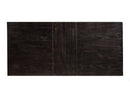 Shasta 88" Rectangular Dining Table, Vintage Black Alpine