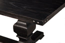 Shasta 88" Rectangular Dining Table, Vintage Black Alpine
