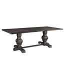 Shasta 88" Rectangular Dining Table, Charcoal Alpine