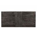 Shasta 88" Rectangular Dining Table, Charcoal Alpine