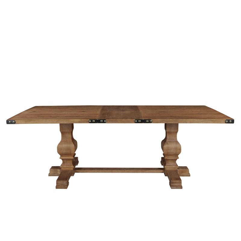 Shasta 88" Rectangular Dining Table, Natural Alpine