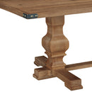 Shasta 88" Rectangular Dining Table, Natural Alpine