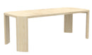 Sloane 66"-84" Extension Rectangular Dining Table, Driftwood Alpine