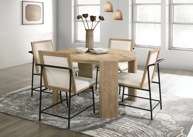 Sloane Round Dining Table, Driftwood