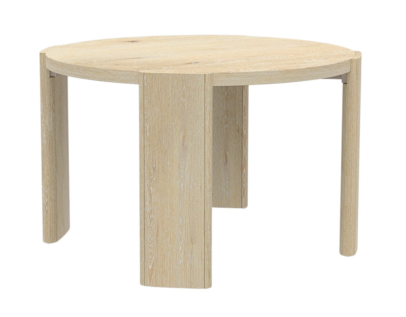 Sloane Round Dining Table, Driftwood