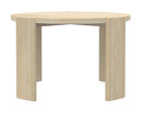 Sloane Round Dining Table, Driftwood Alpine