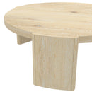 Sloane 42" Round Coffee Table, Driftwood Alpine