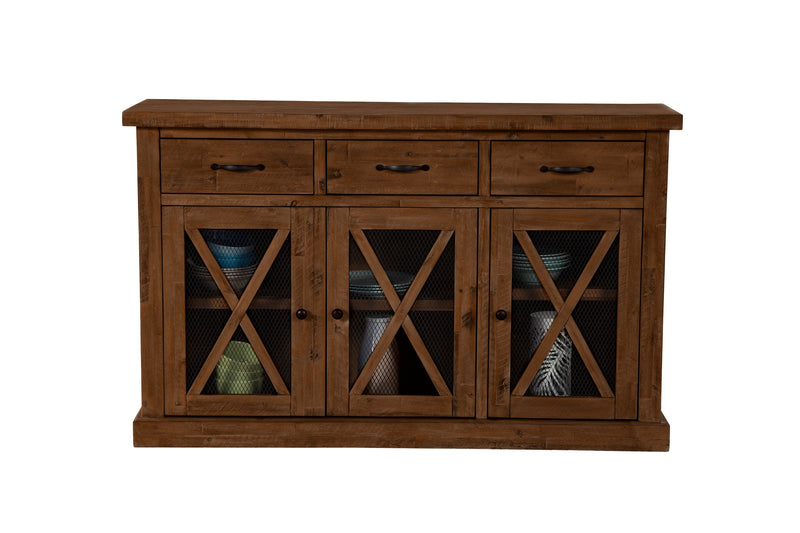 Caldwell Sideboard, Medium Brown Alpine