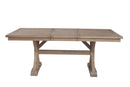 Gabriela 60" to 78" Rectangular Dining Table with Removable Leaf Alpine