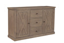Gabriela Sideboard with Two Cabinets & 3 Drawers Alpine