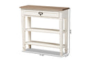 Cintia Accent Console Table-1 Drawer Baxton