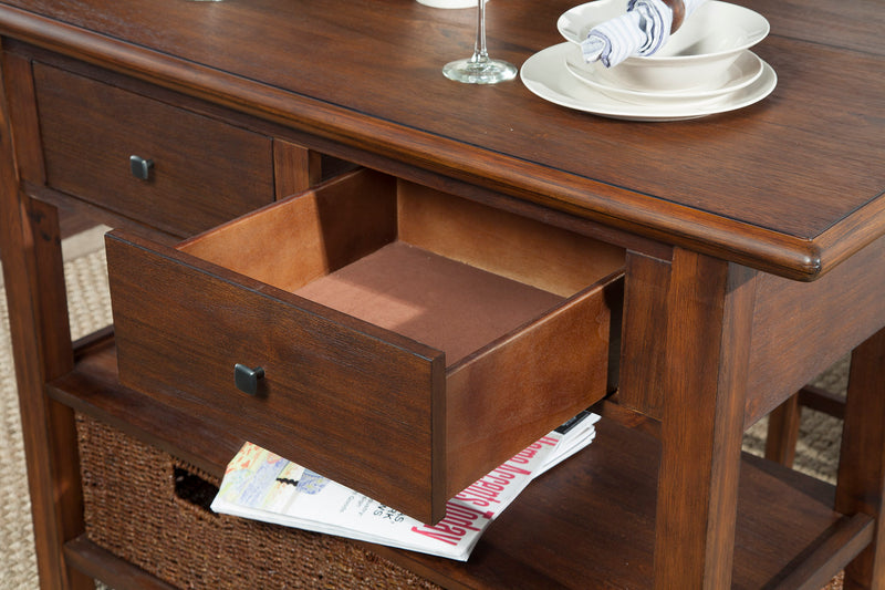 Stapleton Kitchen Cart, Antique Cappuccino