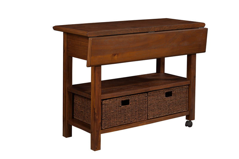 Stapleton Kitchen Cart, Antique Cappuccino