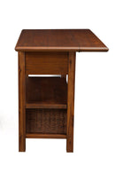 Stapleton Kitchen Cart, Antique Cappuccino Alpine