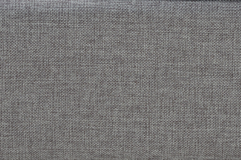 Fadri Gray Fabric Upholstered Full Size 3-Piece Bedroom Set Baxton