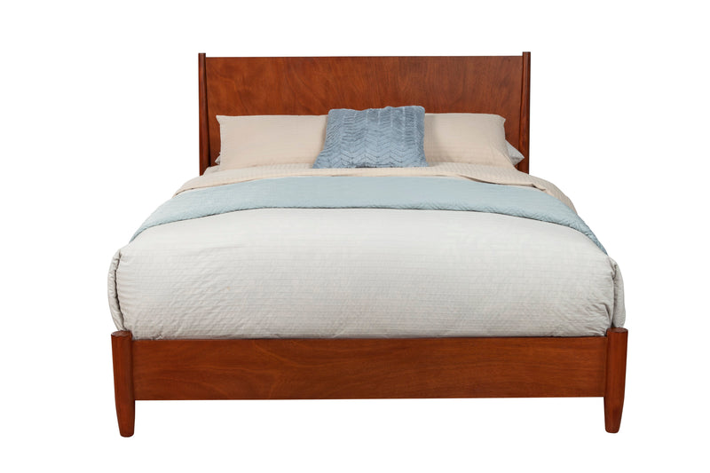 Melbourne Queen Platform Bed, Acorn