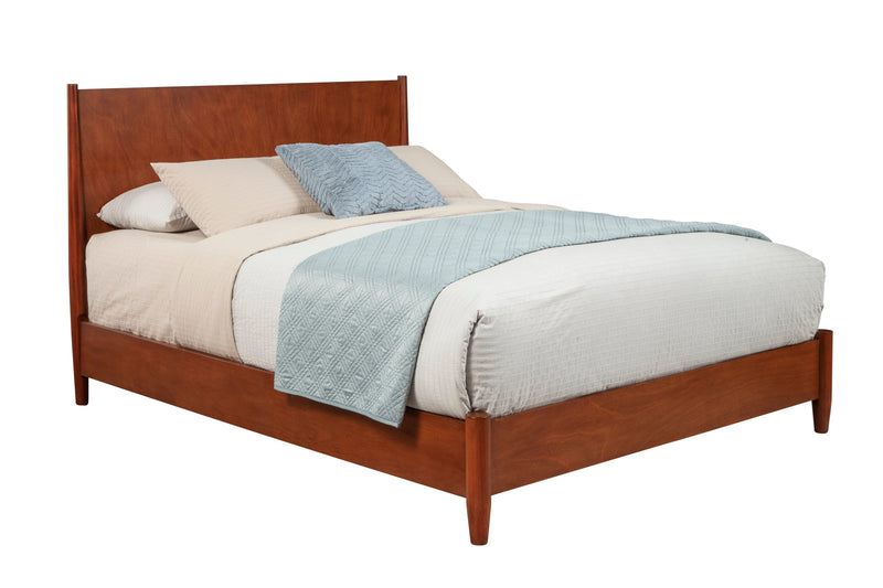 Melbourne Queen Platform Bed, Acorn