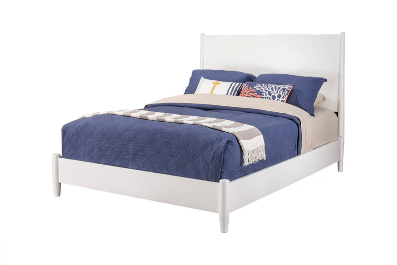 Melbourne Full Platform Bed, White