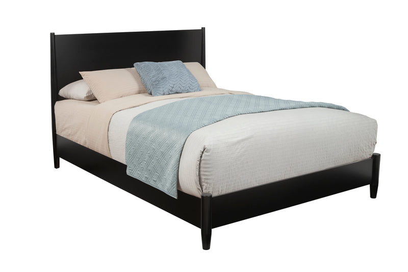 Melbourne Queen Platform Bed, Black