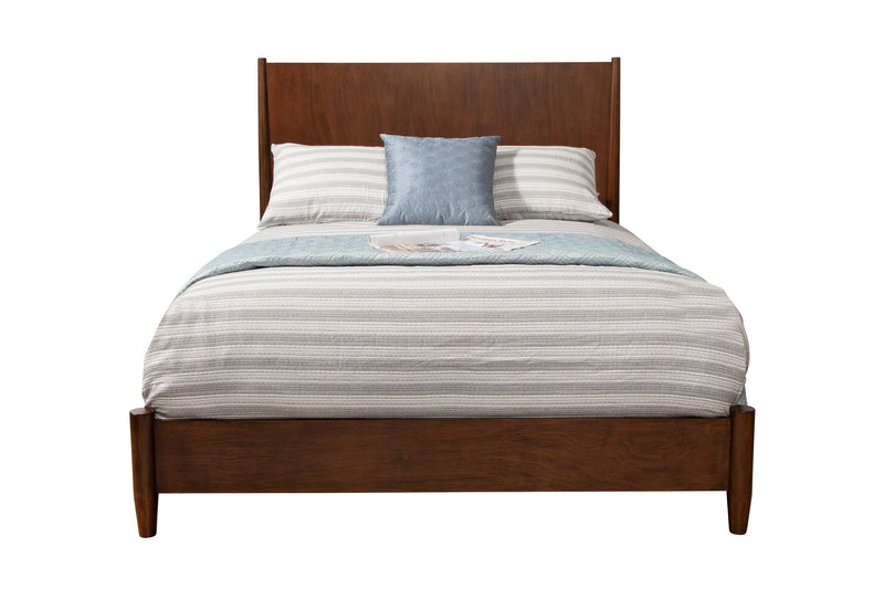 Melbourne Queen Platform Bed, Walnut