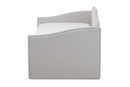 Tazara Greyish Beige Fabric Daybed w/Trundle Baxton