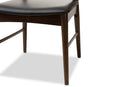 Harris Walnut Wood Dining Chair (Set of 2) Baxton
