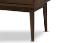 Hayward Walnut Brown Finished 6-Drawer Dresser Baxton