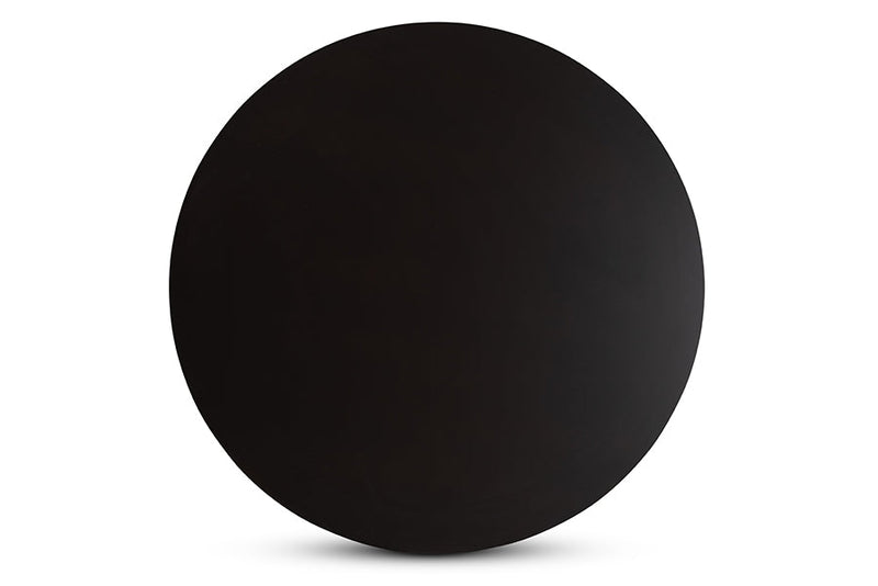 Ibiza Sand Fabric Upholstered and Dark Brown 5-Piece Dining Set Baxton