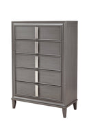 Ayala 5 Drawer Chest, Dark Grey Alpine