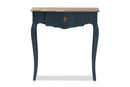 Mya Classic and Provincial Blue Spruce Finished Console Table Baxton
