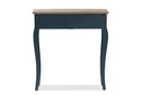 Mya Classic and Provincial Blue Spruce Finished Console Table Baxton
