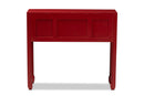 Janna Red Bronze Finished Accents 6-Drawer Console Table Baxton