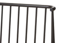 Mare Black Bronze Finished Metal Queen Size Platform Bed Baxton