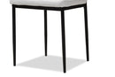 Karsen White Faux Leather Upholstered Dining Chair (Set of 4) Baxton