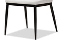 Kaia White Faux Leather Upholstered Dining Chair (Set of 4) Baxton