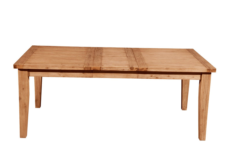 Cassidy 60" to 78" Extension Dining Table w/Butterfly Leaf, Antique Natural Alpine