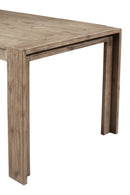 Brayden Fixed Top Rectangular Dining Table, Antique Natural Alpine