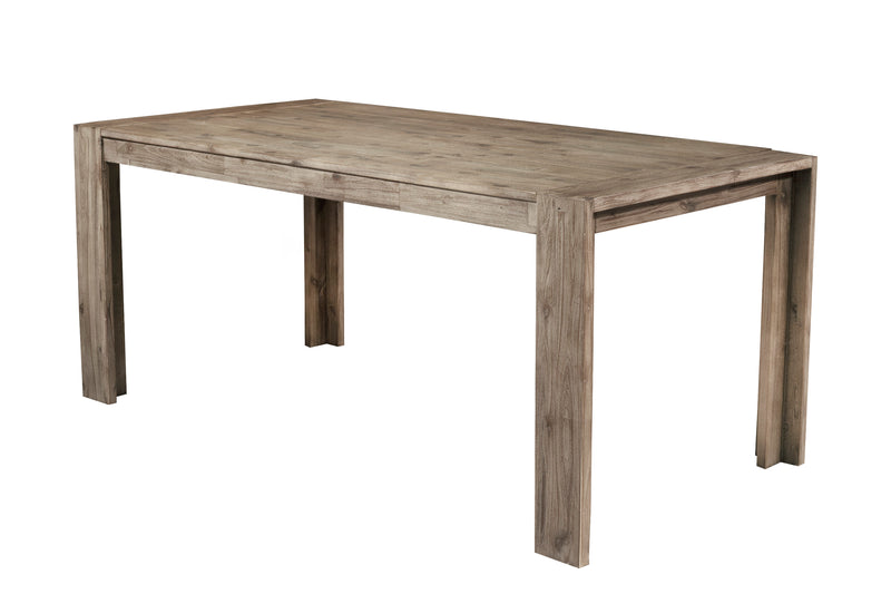 Brayden Fixed Top Rectangular Dining Table, Antique Natural