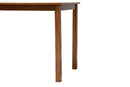 Cariel Modern Walnut Brown 43-Inch Dining Table Baxton