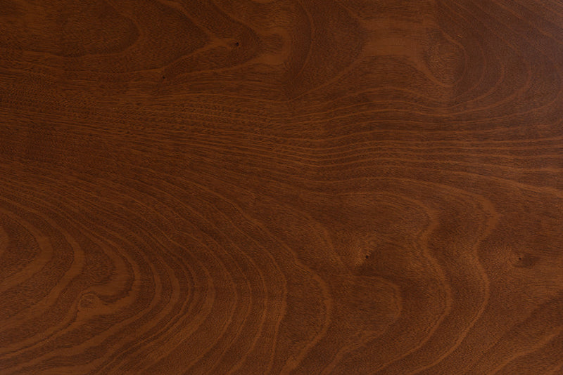 Cariel Modern Walnut Brown 43-Inch Dining Table Baxton
