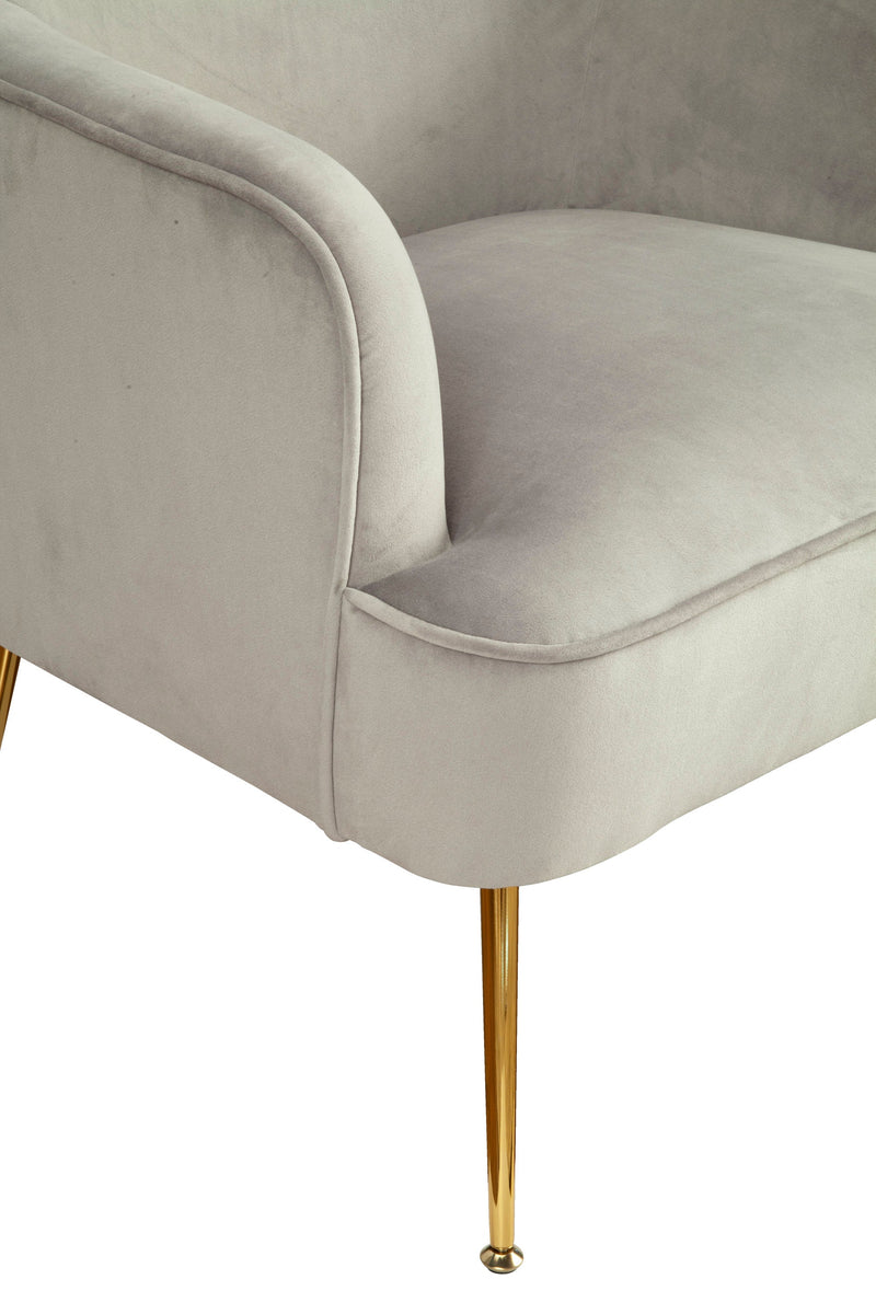 Zephyr Leisure Chair, Grey Alpine