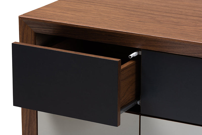 Taylor Multicolor 6-Drawer Chest Baxton