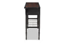Addison Industrial Walnut-2-Drawer Dining Room Server Baxton