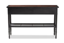 Addison Industrial Walnut-2-Drawer Dining Room Server Baxton