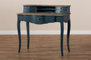 Adora Blue Spruce Accent Writing Desk Baxton